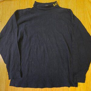 Vintage Gear For Sports Men's US Navy Blue Turtleneck Roll Neck XL Armed Forces